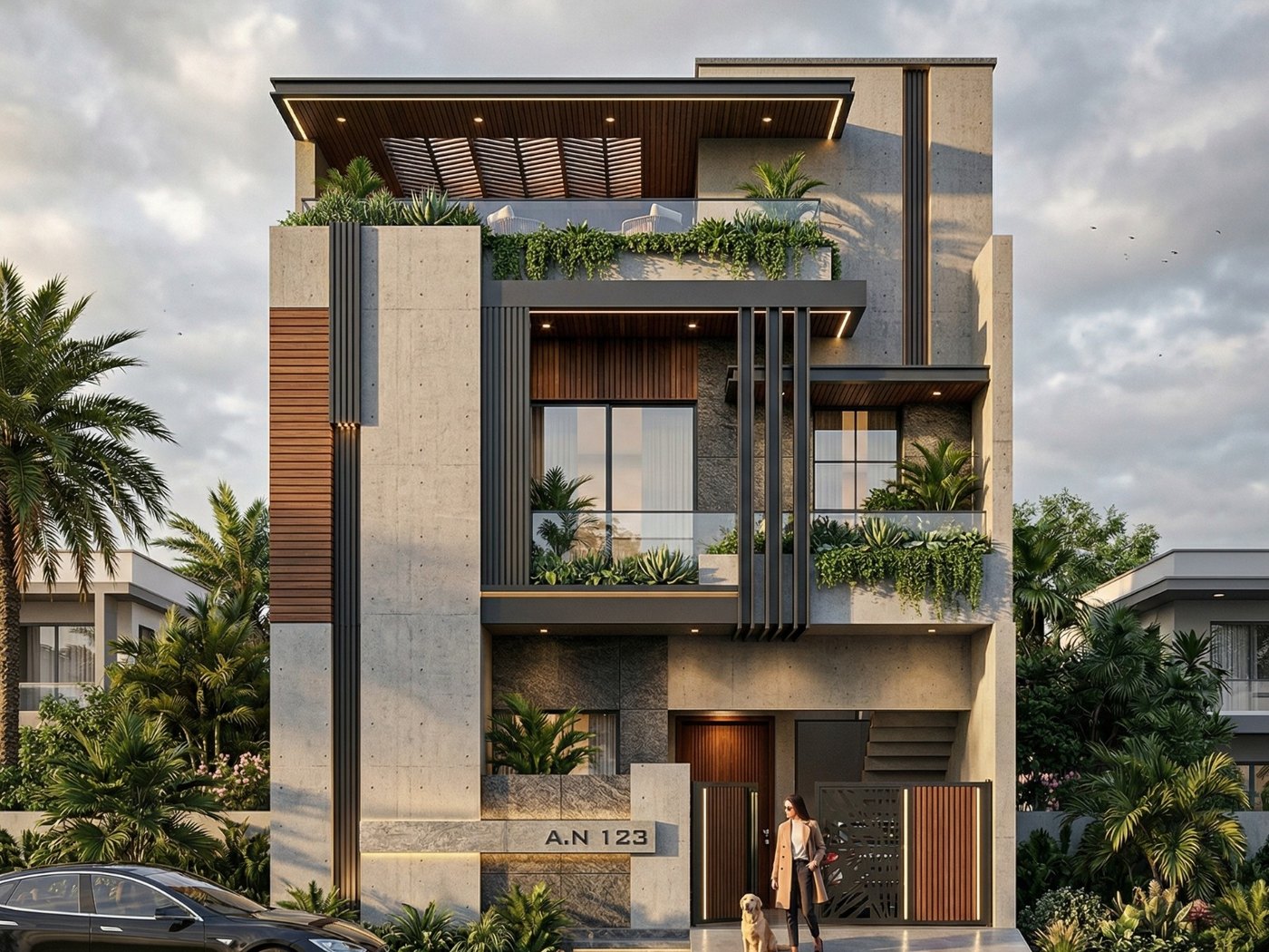 Modern Family Home — Exterior design