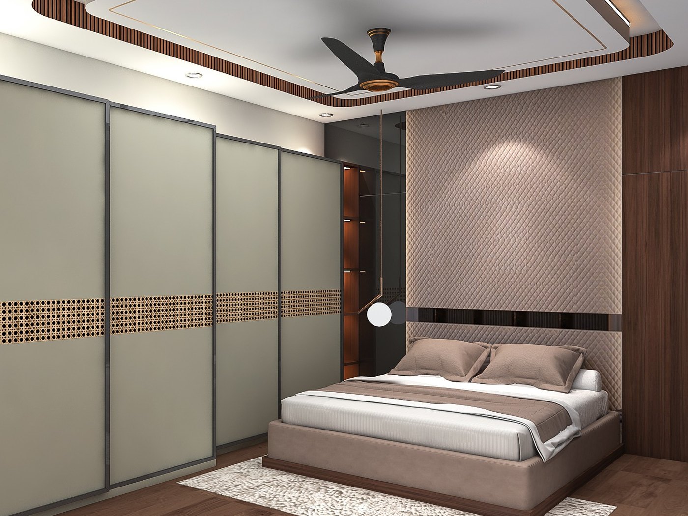 Bedroom Suite — Interior design